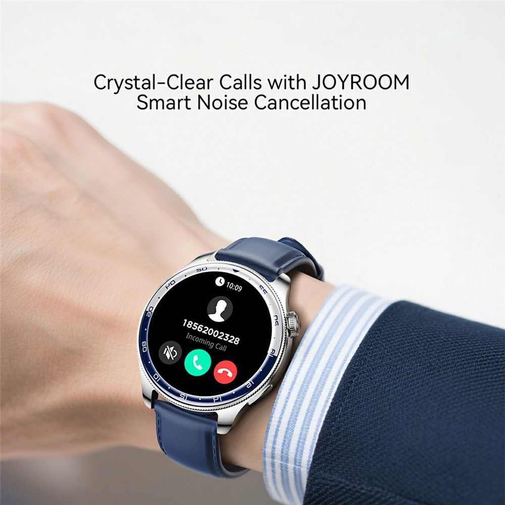 JOYROOM JR-FC3 Bluetooth-kompatibelt smartwatch til opkald, 1,43 tommers AMOLED-ur med sundhedsovervågning