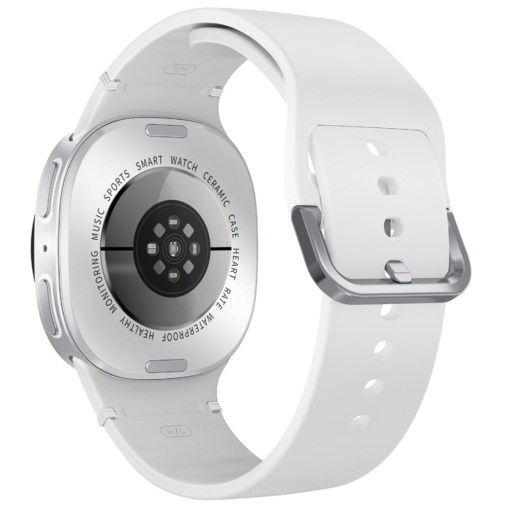 HD8 1,46 tums smartklocka med rund skärm, Bluetooth-kompatibel, pulsmätare, sportklocka med pulsmätare och GPS