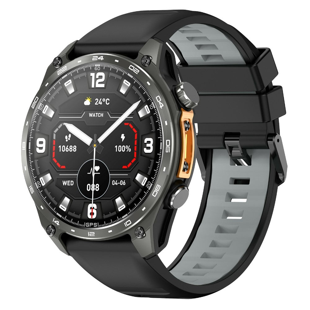 HD300pro 1.43 Inch AMOLED Screen Smart Sports Watch Fitness Tracker with 5 Satellite Positioning Offline Map Navigation