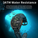 HD300pro 1.43 Inch AMOLED Screen Smart Sports Watch Fitness Tracker with 5 Satellite Positioning Offline Map Navigation