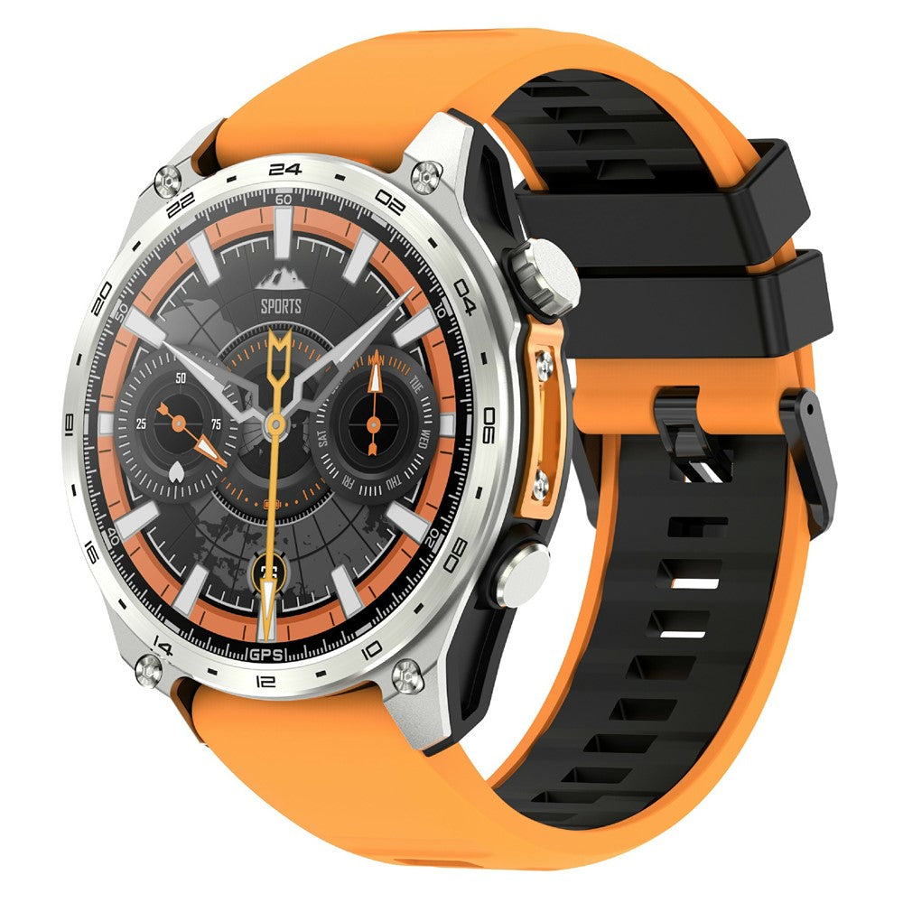 HD300pro 1.43 Inch AMOLED Screen Smart Sports Watch Fitness Tracker with 5 Satellite Positioning Offline Map Navigation