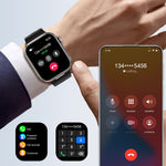 T99 Smartklocka 2 i 1 TWS Hörlurar Bluetooth-kompatibla Samtal Puls Blodtrycksmätare Armbandsur