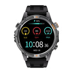 YK15 IP68 Vandtæt 1,46 tommer HD-skærm IP68 Vandtæt Smartwatch Bluetooth-kompatibel Sundhedsovervågning til Android iOS