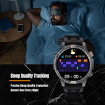 YK15 IP68 Vandtæt 1,46 tommer HD-skærm IP68 Vandtæt Smartwatch Bluetooth-kompatibel Sundhedsovervågning til Android iOS