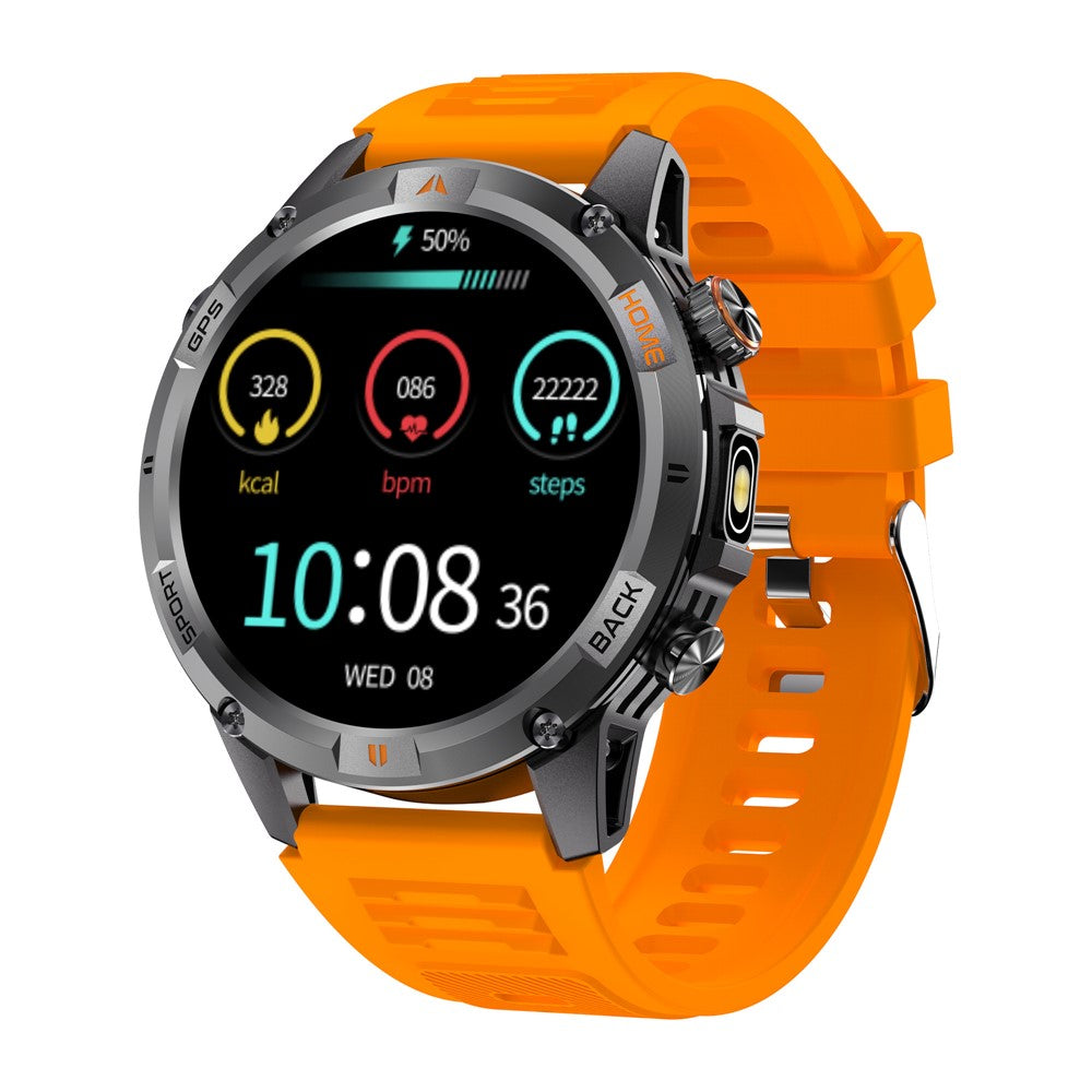 YK15 IP68 Vandtæt 1,46 tommer HD-skærm IP68 Vandtæt Smartwatch Bluetooth-kompatibel Sundhedsovervågning til Android iOS