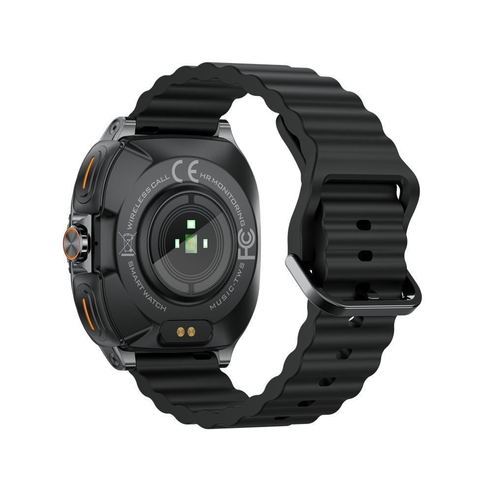 GT99 2-i-1-smartur med TWS-øretelefoner Musikafspilning Sundhedsmonitor IP67-vandtæt Fitnesstracker