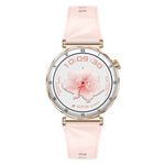 i222 1.19 Inch AMOLED Screen Smart Watch for Women Health Monitor Fitness Tracker Watch, Silicone Strap
