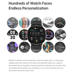 T6 1.38 Inch HD Screen Smart Watch Bluetooth-compatible Call Health Monitor Sports Wristwatch