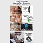 S01 Smart Health Band Wristband Heart Rate Blood Oxygen Sleep Monitor IP68 Waterproof Fitness Tracker