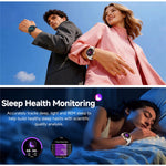 HD350 Pro Smartwatch 1,32 tommer AMOLED-skærm GPS 6 satellitter 100+ sportstilstande 3ATM vandtæt 540mAh sundhedsmonitor til udendørs brug