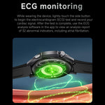 Y108 1,32-tommers AMOLED-skærm Smartur IP68 Vandtæt EKG Puls Blodilt Bluetooth Samtal sundhedsmonitor