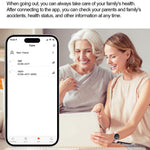 TK26Pro Smartwatch med silikonerem EKG puls blodtryk 1,43 tommer AMOLED Bluetooth-kompatibelt opkald 380mAh One-Touch Sundhedsmonitor