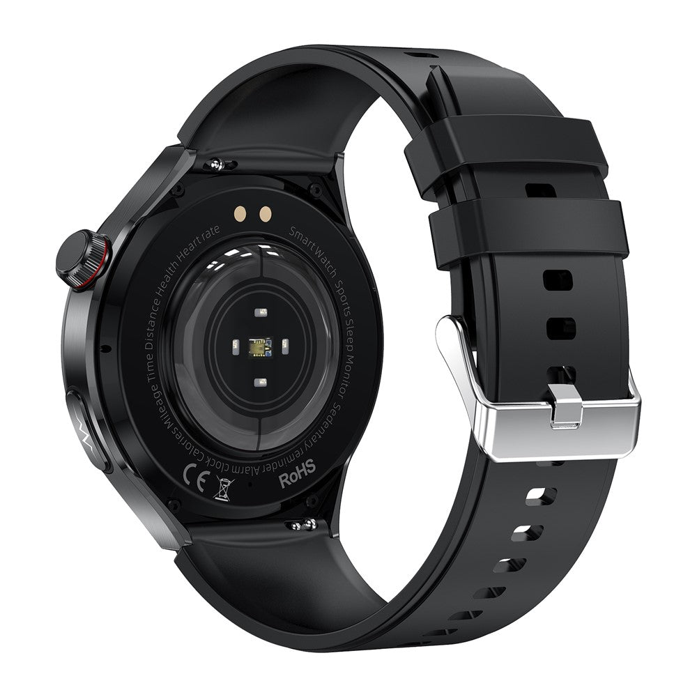 TK26Pro Smartwatch med silikonerem EKG puls blodtryk 1,43 tommer AMOLED Bluetooth-kompatibelt opkald 380mAh One-Touch Sundhedsmonitor