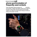 TK26Pro Smartwatch med silikonerem EKG puls blodtryk 1,43 tommer AMOLED Bluetooth-kompatibelt opkald 380mAh One-Touch Sundhedsmonitor