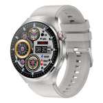 TK26Pro Smartwatch med silikonerem EKG puls blodtryk 1,43 tommer AMOLED Bluetooth-kompatibelt opkald 380mAh One-Touch Sundhedsmonitor