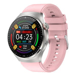 TK26Pro Smartwatch med silikonerem EKG puls blodtryk 1,43 tommer AMOLED Bluetooth-kompatibelt opkald 380mAh One-Touch Sundhedsmonitor