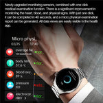 TK26Pro Smartklocka med Stålarmband EKG Puls Blodtryck 1,43 tum AMOLED Bluetooth-kompatibel Samtal 380 mAh Hälsomonitor med en knapptryckning