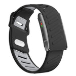 KR96 PRO smart sundhedsarmbånd med EKG-monitor, 24-timers pulsmåling, blodiltmåler og søvnmåler til fitness, med 2 remme
