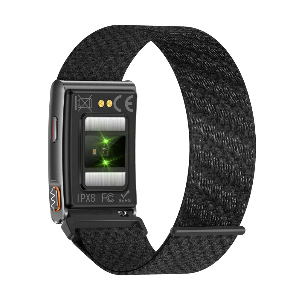 KR96 PRO smart sundhedsarmbånd med EKG-monitor, 24-timers pulsmåling, blodiltmåler og søvnmåler til fitness, med 2 remme
