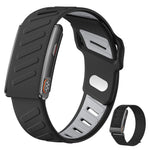 KR96 PRO smart sundhedsarmbånd med EKG-monitor, 24-timers pulsmåling, blodiltmåler og søvnmåler til fitness, med 2 remme