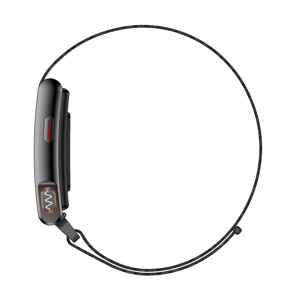 KR96 PRO smart sundhedsarmbånd med EKG-monitor, 24-timers pulsmåling, blodiltmåler og søvnmåler til fitness, med 2 remme