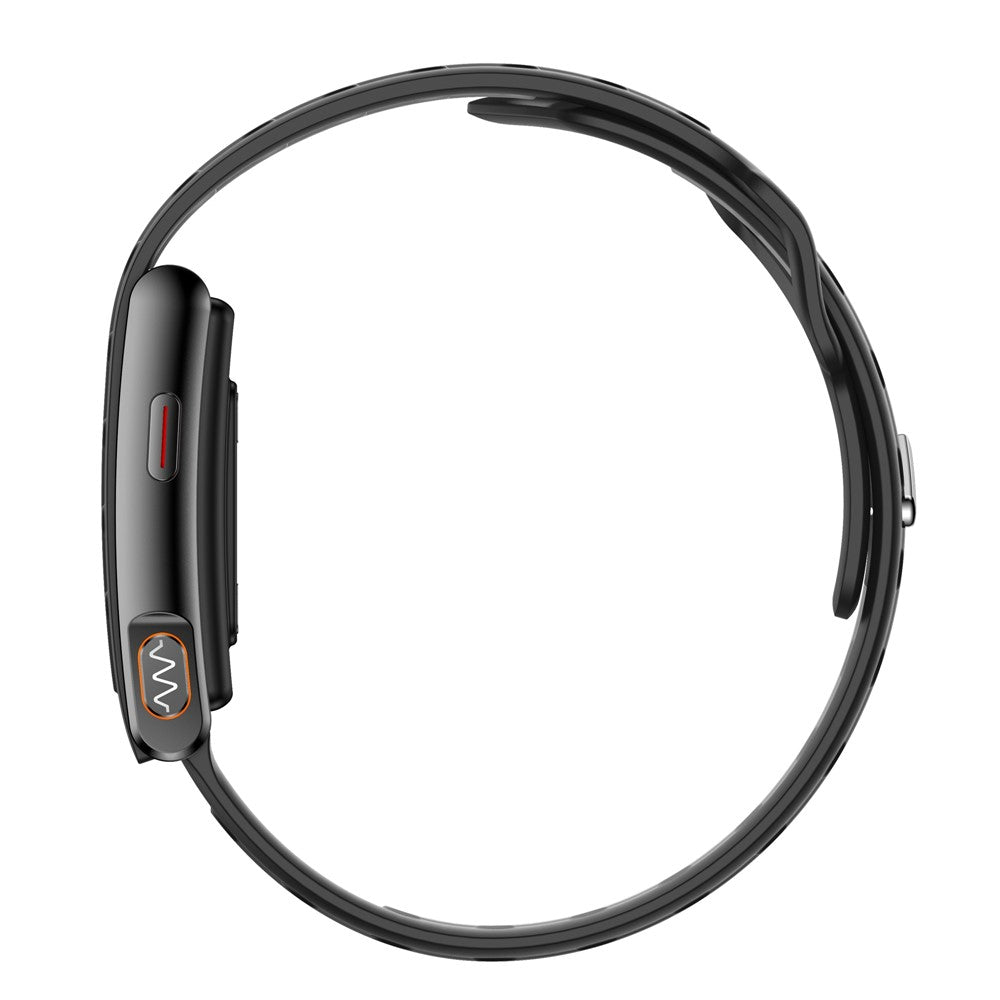 KR96 PRO smart sundhedsarmbånd med EKG-monitor, 24-timers pulsmåling, blodiltmåler og søvnmåler til fitness, med 2 remme