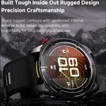 F8 Pro Outdoor Smart Watch 1.43 Inch AMOLED 530mAh 5ATM Waterproof LED Flashlight Health Monitor for Sports