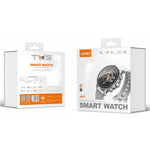 LDNIO SW01 smartur, 1,58 tommer AMOLED, IP68-vandtæt, Bluetooth-kompatible opkald, puls, blodilt, søvn, sundhedsmonitor