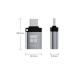 THERMALRIGHT DCA02 10Gbps USB3.2 Gen2 Data Transfer Charging Adapter Aluminum Alloy Converter for Phone Laptop