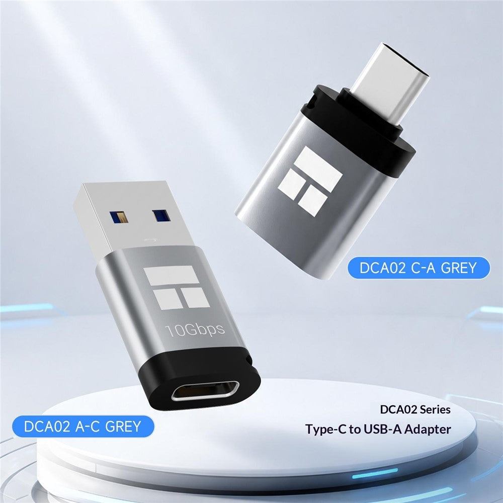 THERMALRIGHT DCA02 10Gbps USB3.2 Gen2 Data Transfer Charging Adapter Aluminum Alloy Converter for Phone Laptop
