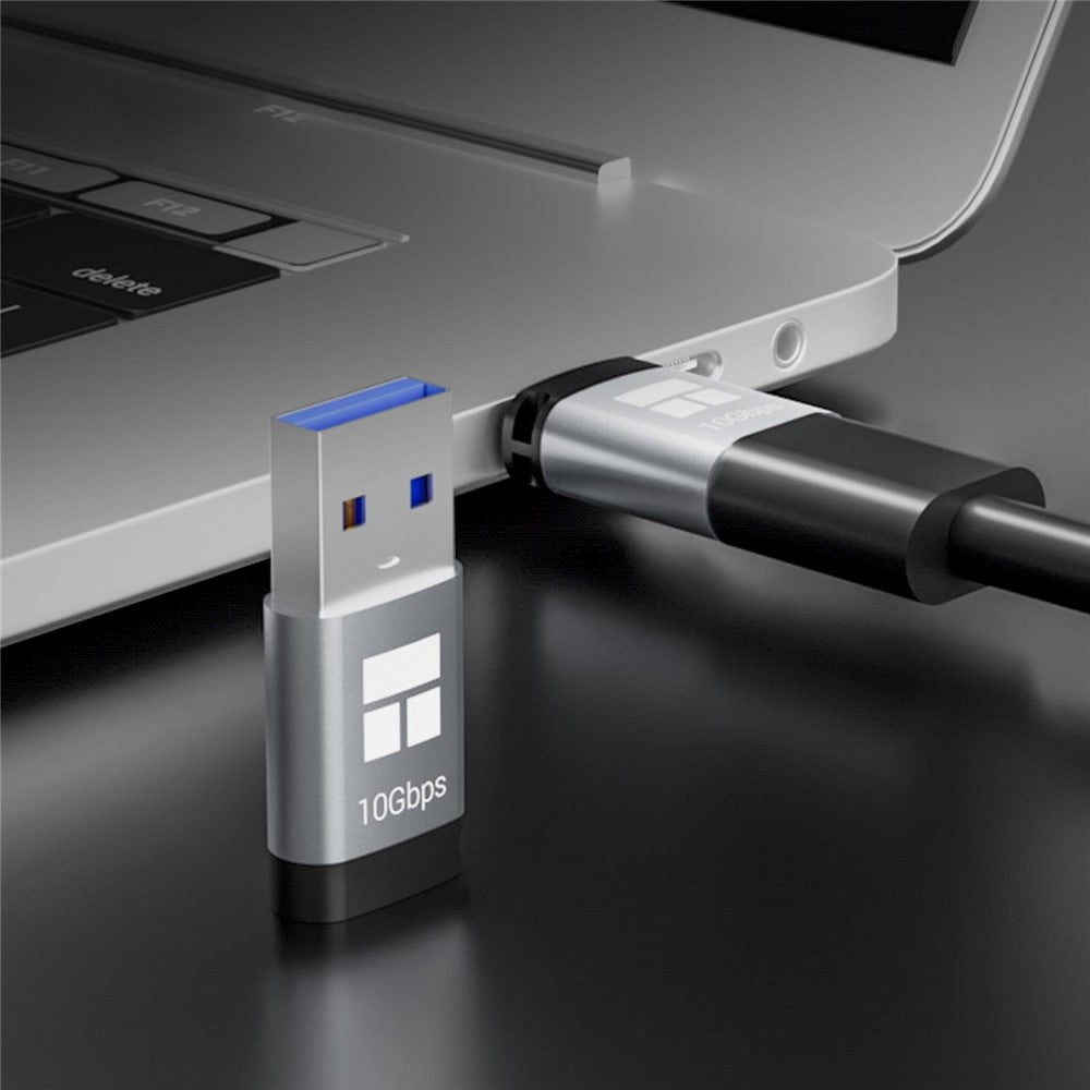 THERMALRIGHT DCA02 10Gbps USB3.2 Gen2 Data Transfer Charging Adapter Aluminum Alloy Converter for Phone Laptop