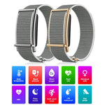 F73 skärmlös smartklocka, HRV, rött ljus, blodsyre, puls, fitnesstracker, hälsomonitor och armband