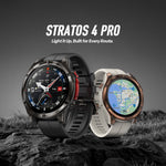 ZEBLAZE Stratos 4 Pro 1.43 inch AMOLED Smartwatch GPS Bluetooth-compatible Calling 5ATM Waterproof
