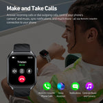 ZEBLAZE GTS 4 Smartwatch 1,94" AMOLED Bluetooth-kompatibel opkald Puls SpO2 Sundheds-tracker