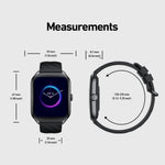 ZEBLAZE GTS 4 Smartwatch 1,94" AMOLED Bluetooth-kompatibel opkald Puls SpO2 Sundheds-tracker