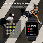 ZEBLAZE GTS 4 Smartwatch 1,94" AMOLED Bluetooth-kompatibel opkald Puls SpO2 Sundheds-tracker