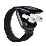 D22 2 in 1 Smart Watch Bluetooth-Compatible Earbuds 1.88 Inch Touch Screen AI Voice Assistant Real-Time Translation, Nylon Strap