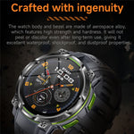 KC108 Smart Outdoor Sports Watch 1.46 inch HD Display GPS Bluetooth-Compatible Calling Heart Rate SpO2 Monitor