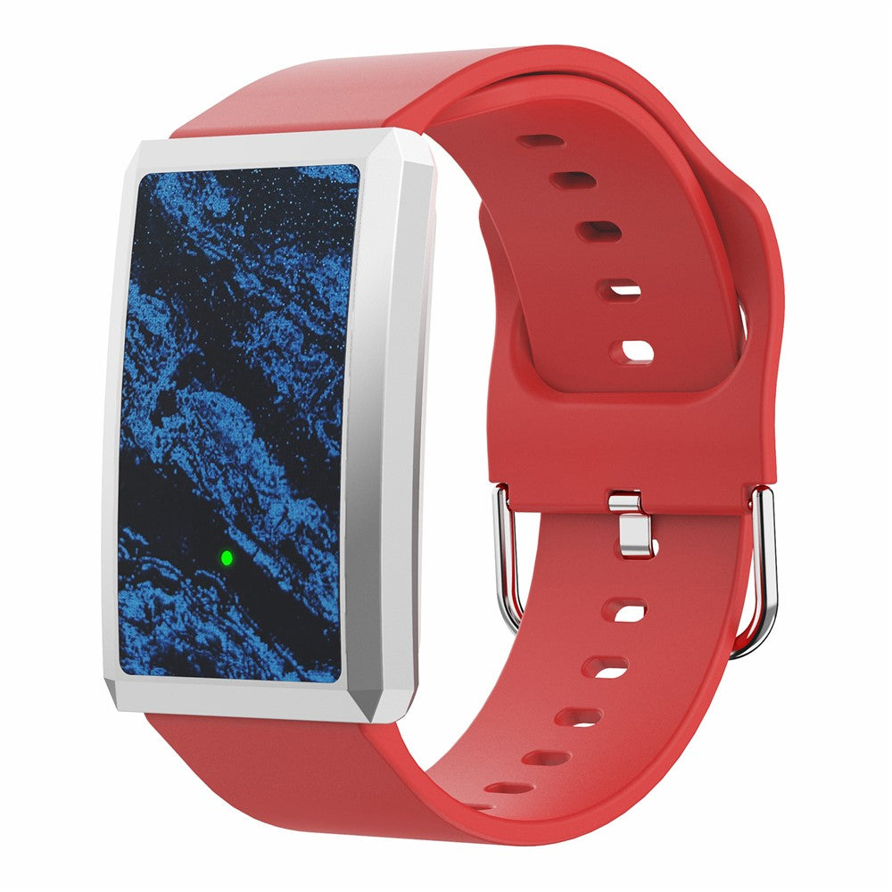 F360 Smart Band Heart Rate HRV Blood Oxygen Sleep Monitoring Women Health Step Counter Sport Wristband, Silicone Strap