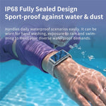 F360 Smart Band Heart Rate HRV Blood Oxygen Sleep Monitoring Women Health Step Counter Sport Wristband, Nylon Strap