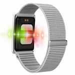 F360 Smart Band Heart Rate HRV Blood Oxygen Sleep Monitoring Women Health Step Counter Sport Wristband, Nylon Strap