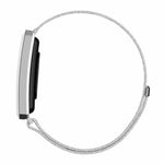 F360 Smart Band Heart Rate HRV Blood Oxygen Sleep Monitoring Women Health Step Counter Sport Wristband, Nylon Strap
