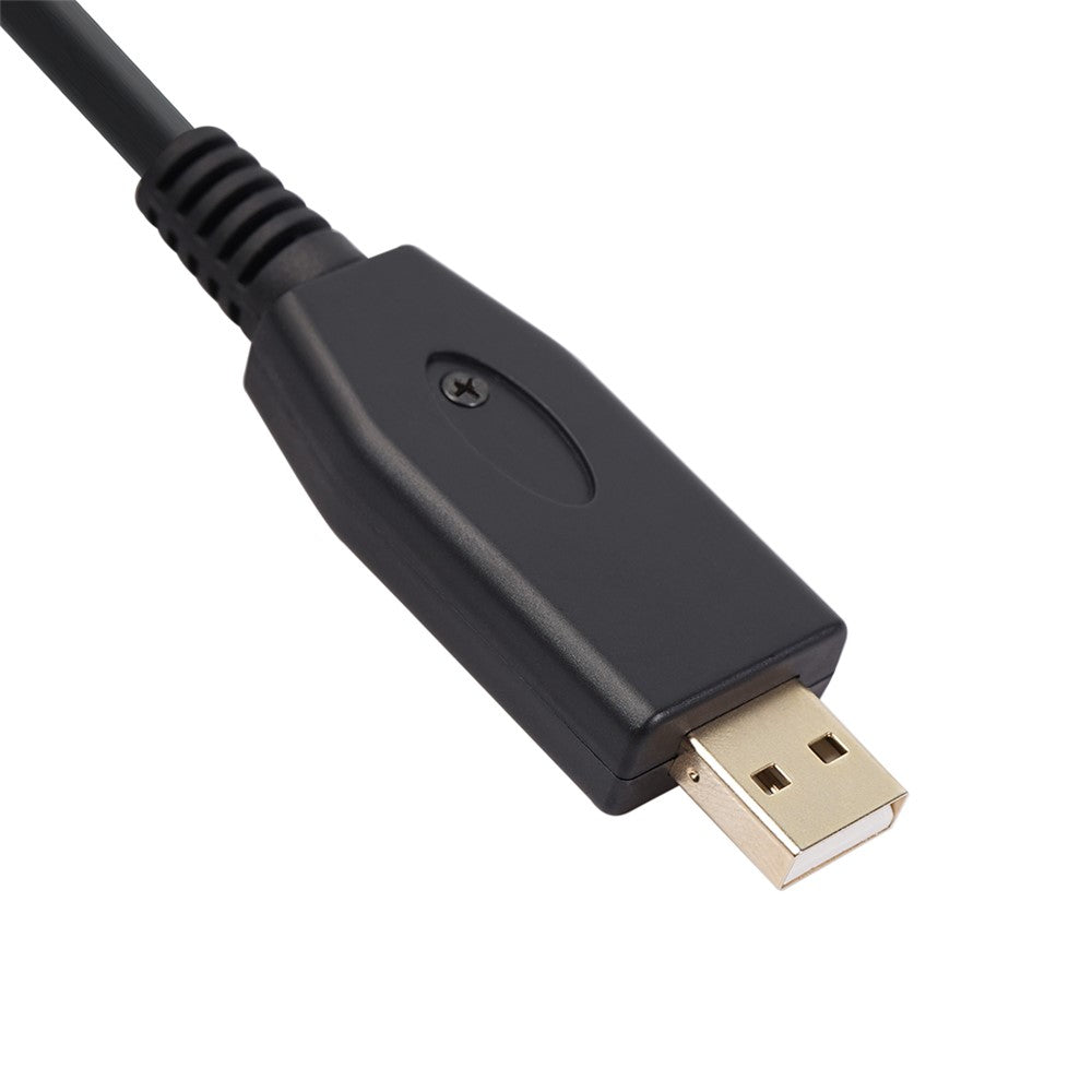 USB-guitar-kabel, USB 2.0-interface, hanstik til 1/4 tomme TS (6.35) jack-stik, kabel til elektrisk guitar, lydkabel US48S [2M]