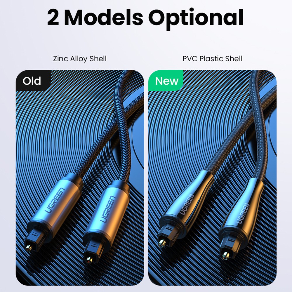 UGREEN 3m For PS4 TV Box Speaker Wire Soundbar Amplifier Subwoofer Gold Plated Plug SPDIF Toslink Digital Optical Audio Cable