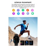 GT21 1,75 tums HD-skärm Smartklocka Bluetooth-kompatibel Samtal IP67 Vattentät Sportarmband GPS Fitness Tracker med Puls Blodsyre EKG-övervakning