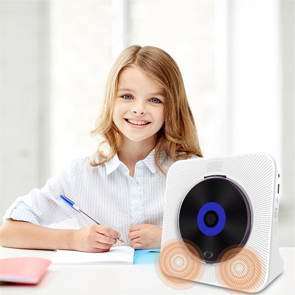 KECAG KC-806C Hjemme CD-afspiller Gentagelsesfunktion Bluetooth-kompatibel afspiller med LED-display Understøtter CD, CDR, CD-RW, MP3-CD, WMA-CD (Understøtter ikke TV)