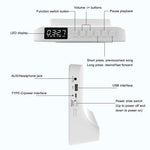 KECAG KC-806C Hjemme CD-afspiller Gentagelsesfunktion Bluetooth-kompatibel afspiller med LED-display Understøtter CD, CDR, CD-RW, MP3-CD, WMA-CD (Understøtter ikke TV)