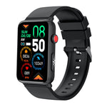ET620 1,57 tums elektrisk klocka med EKG, temperatur och pulsmätning, Bluetooth-kompatibel, Talk, IP67, vattentätt smartarmband, TPU-armband