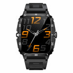 KT71 3ATM Waterproof Outdoor Sports Watch 1.96-inch Screen Bluetooth-compatible Call Smart Bracelet (APP: DaFit)