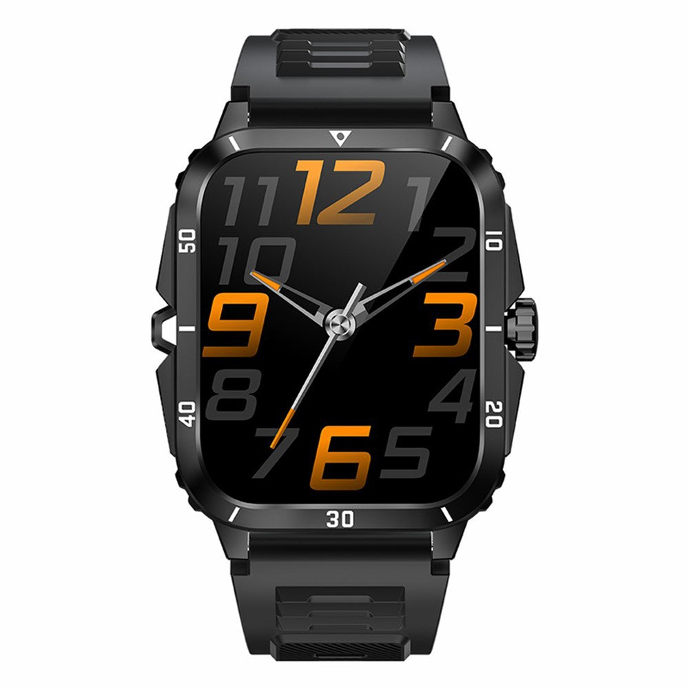 KT71 3ATM Waterproof Outdoor Sports Watch 1.96-inch Screen Bluetooth-compatible Call Smart Bracelet (APP: DaFit)